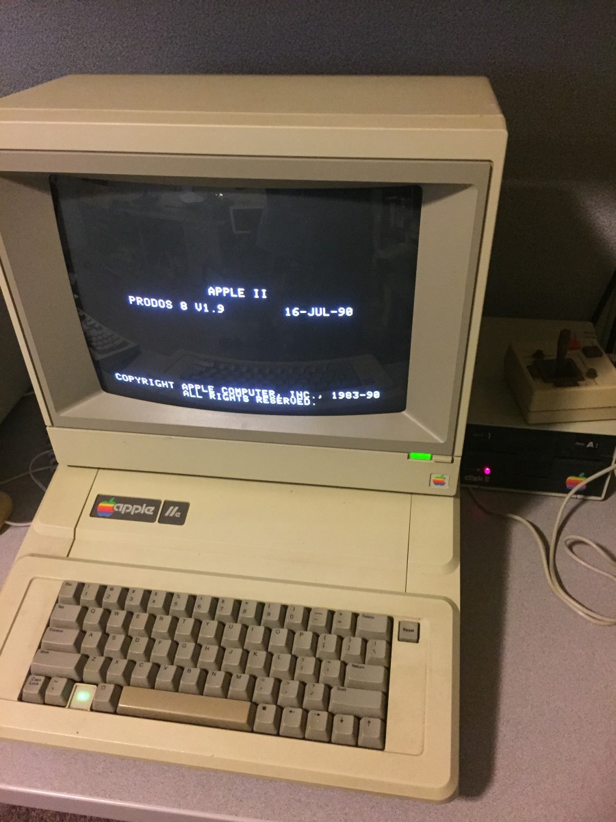 Apple IIe Virginia Computer Museum