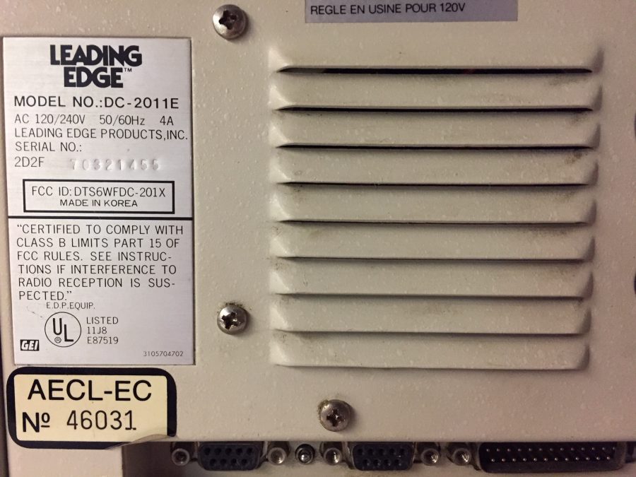 Leading Edge Model D Virginia Computer Museum
