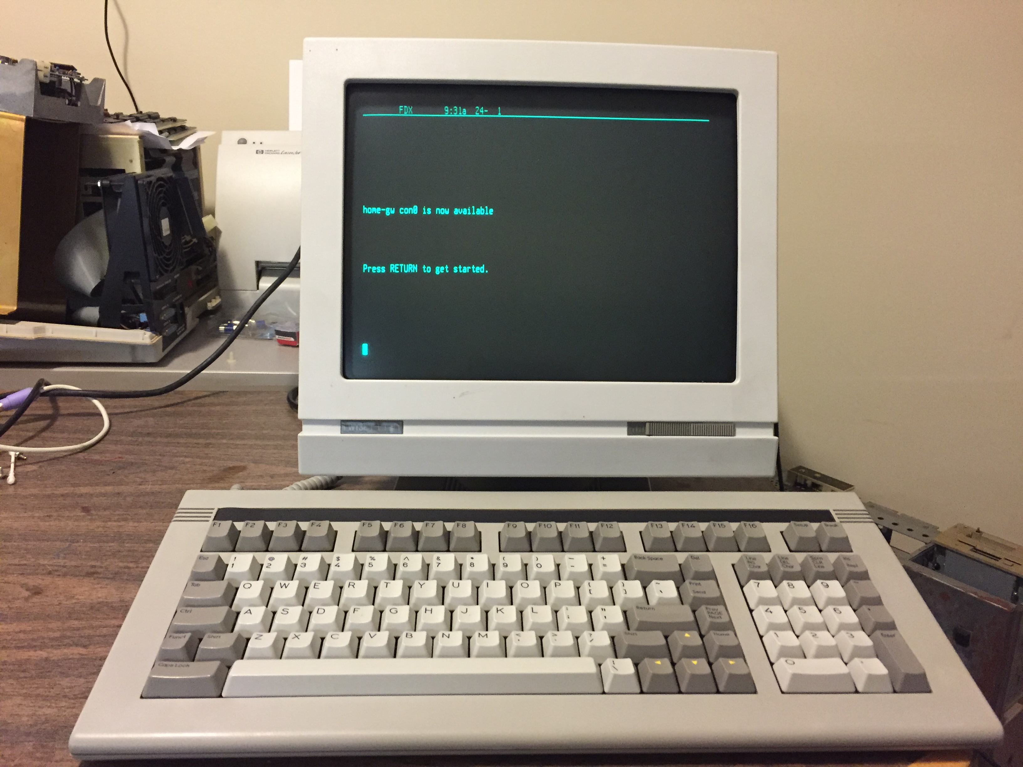 Wyse-60 Serial Terminal